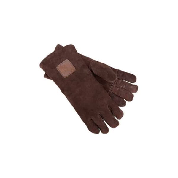 gants en cuir marron OFYR