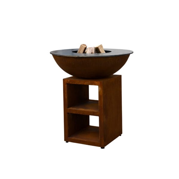 Brasero Piatto Quoco 84cm acier corten