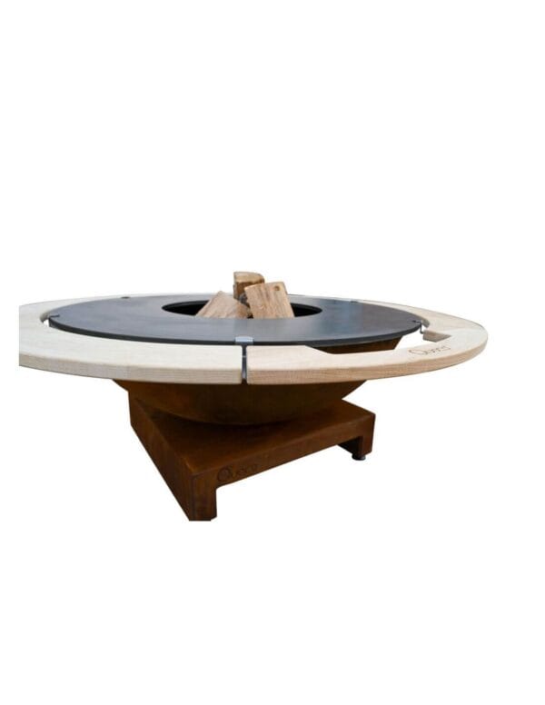 Table basse Brasero Quoco Basso 106 Corten – Image 6
