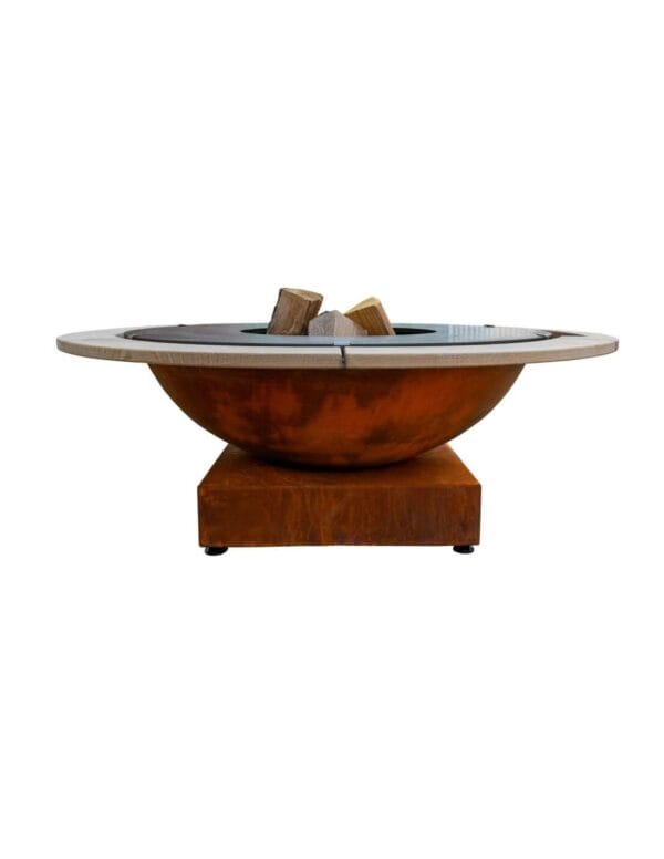 Table basse Brasero Quoco Basso 106 Corten – Image 5