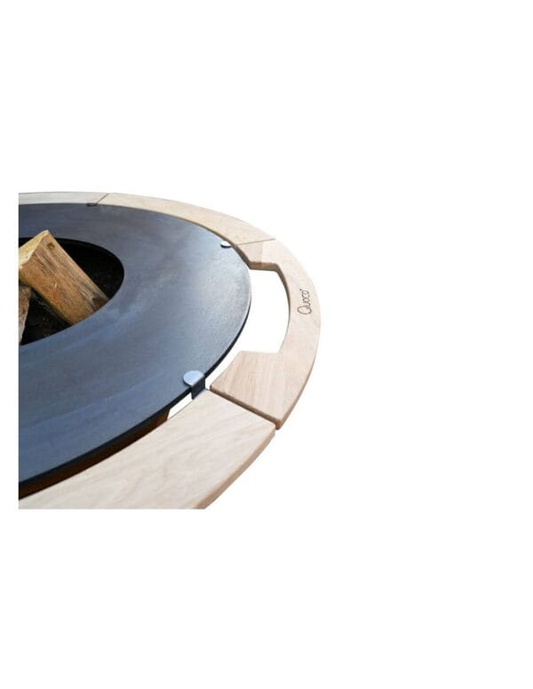 Table basse Brasero Quoco Basso 106 Corten – Image 2