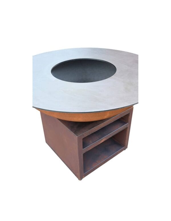 Brasero xxl professionnel piatto 130 corten – Image 6