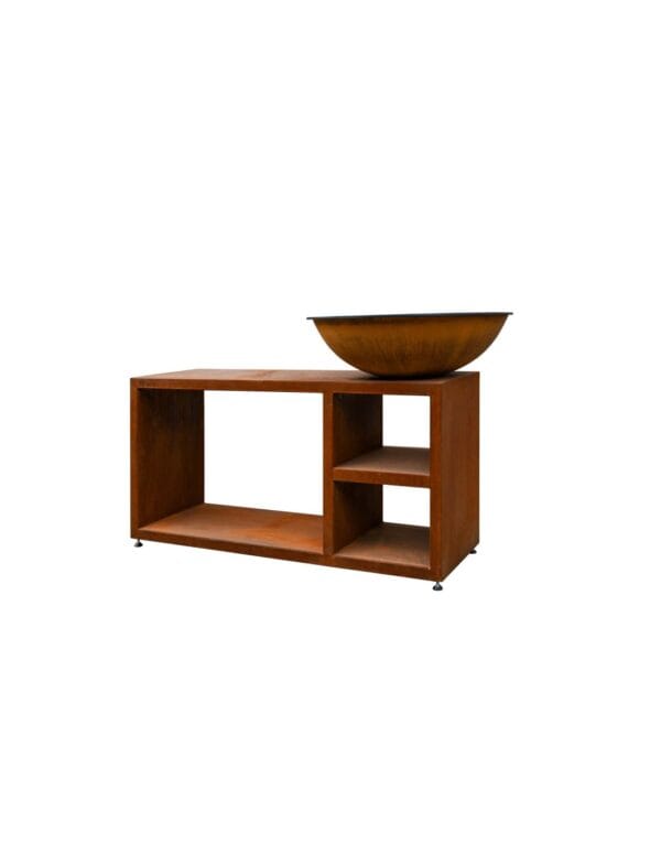 Brasero Plancha Tavolo 94 corten