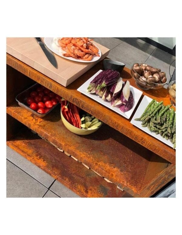 Brasero Plancha Tavolo 94 corten – Image 4