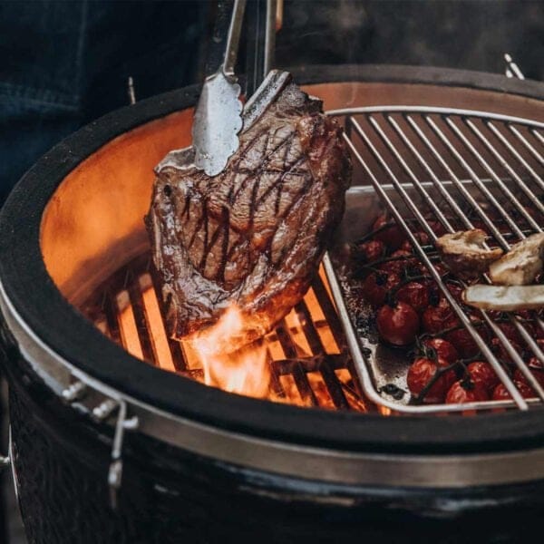 Demi grille en fonte barbecue Kamado LECHEF - MONOLITH – Image 2