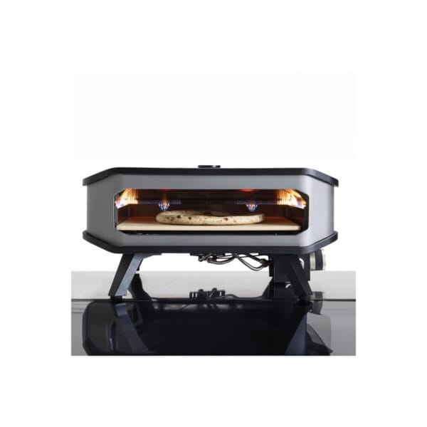 Four à pizza gaz Cozze 17" avec thermomètre – Image 2