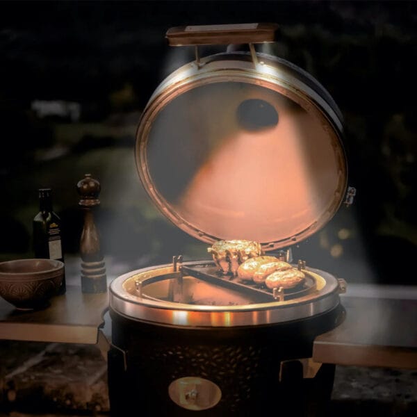 Barbecue Kamado à poser ou encastrer 52cm - Avant-Garde LeChef MONOLITH – Image 6