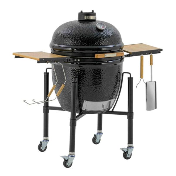 Barbecue Kamado Ø52cm sur chariot - ONE-66 MONOLITH – Image 14
