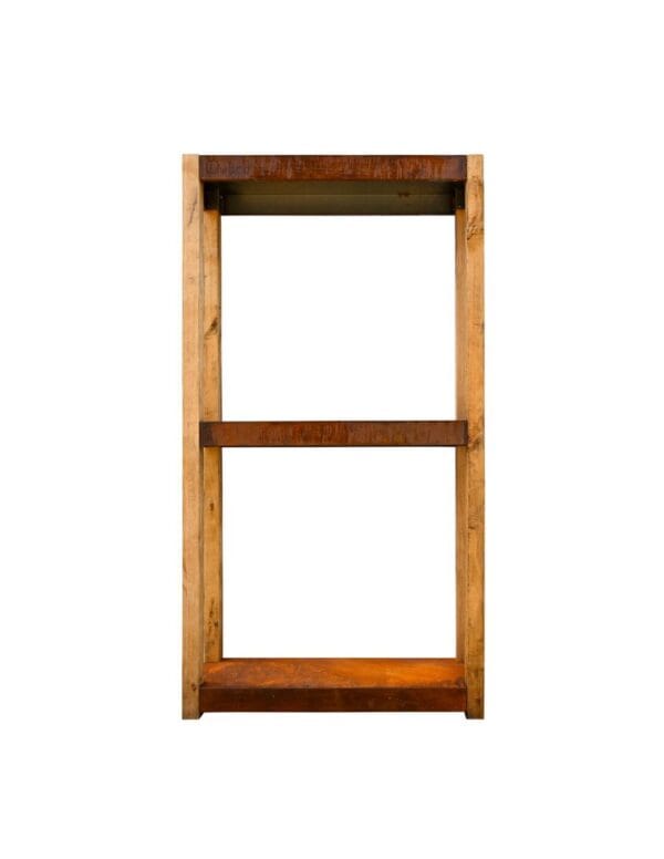 Meuble Rangement bois Corten 120x225 - Quoco