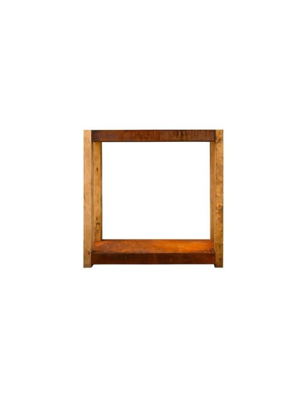 Meuble Rangement bois 120x100 Corten Quoco