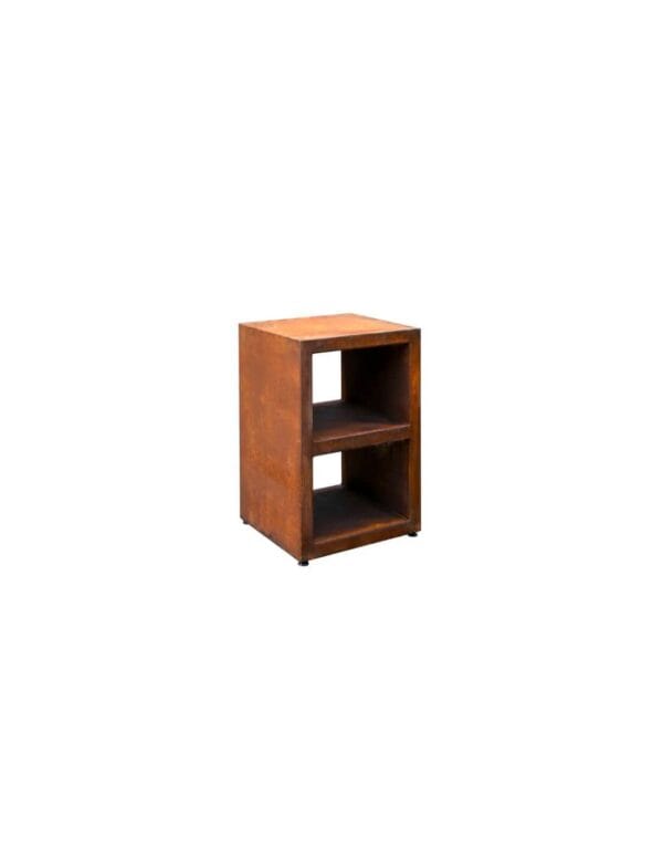 Table d'appoint Corten 50x50x76 pour Brasero - Quoco – Image 6