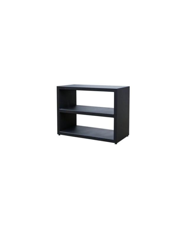 Table d'appoint 100x50x76 Noir pour Brasero – Image 2