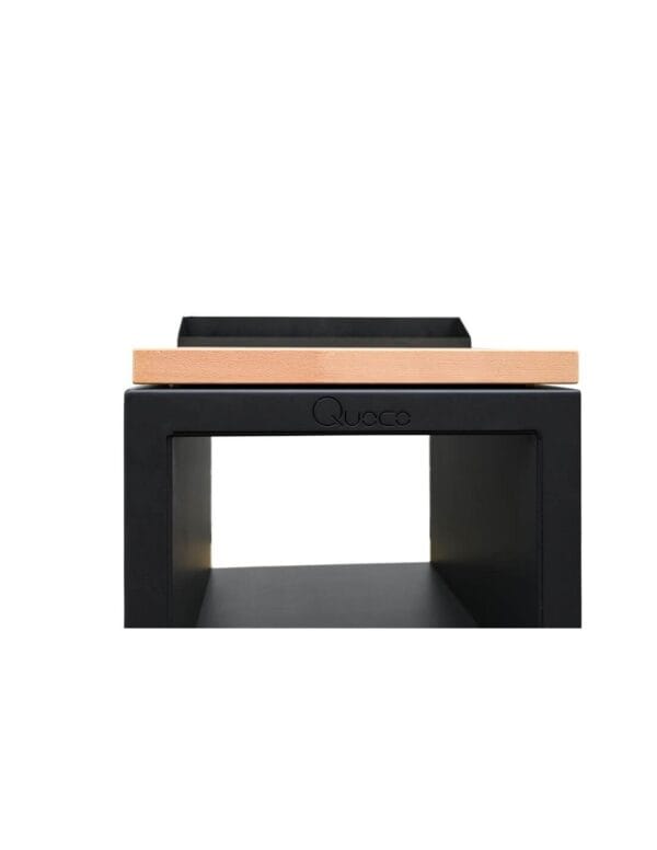 Table d'appoint 50x50x76 Noir pour Brasero - Quoco – Image 4