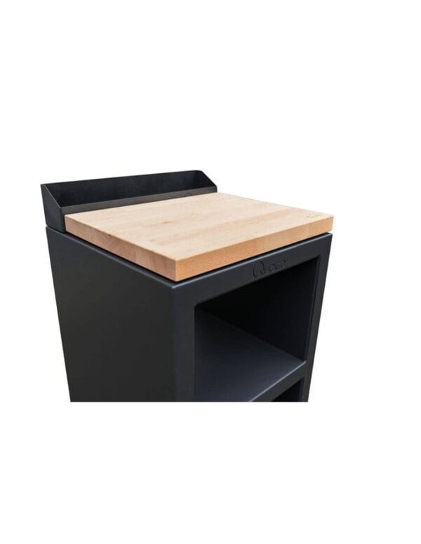 Table d'appoint 50x50x76 Noir pour Brasero - Quoco – Image 5