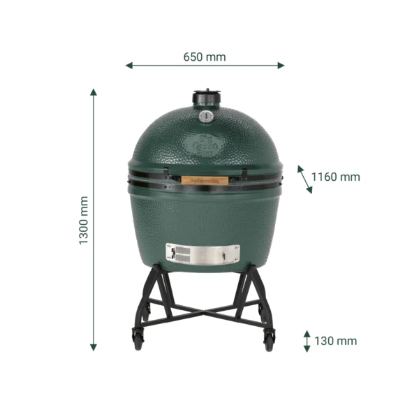 Barbecue Kamado professionnel Ø 73cm sur chariot -Big Green Egg XXL – Image 4