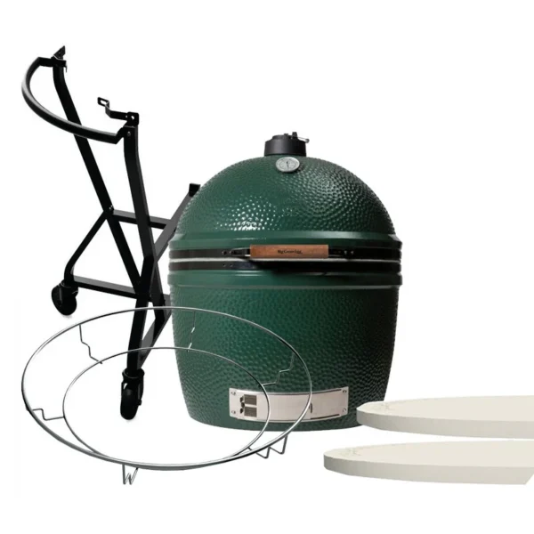 Barbecue Kamado professionnel Ø 73cm sur chariot -Big Green Egg XXL – Image 5