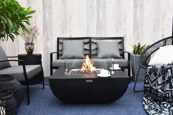 Table Brasero au Gaz Elementi Aurora 87x87 – Image 6