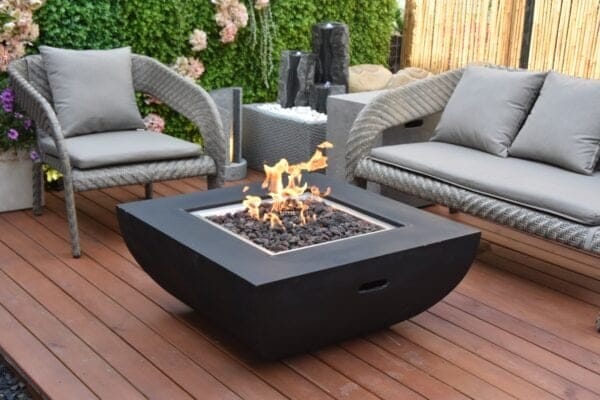 Table Brasero au Gaz Elementi Aurora 87x87