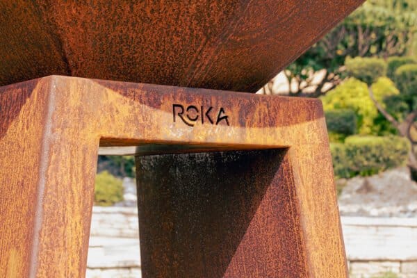 Brasero Plancha Ø98cm Corten "La Réserve" - ROKA France – Image 6