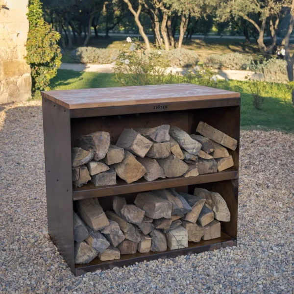 Desserte exterieur en acier Corten - Firten – Image 3