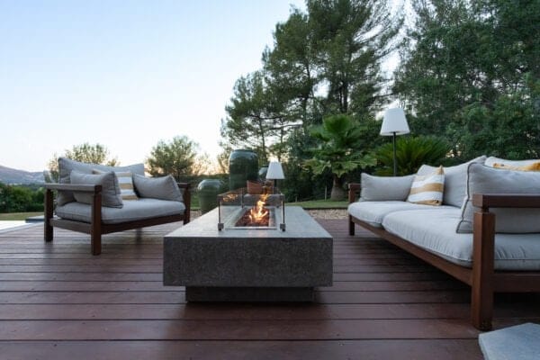 Table Brasero Gaz HAMPTON Gris clair - Elementi – Image 9