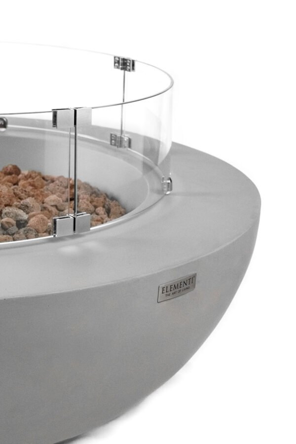 Table basse Brasero Gaz LUNAR BOWL- Elementi – Image 4