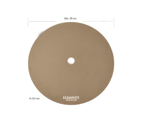 Couvercle de foyer Rond pour table Brasero LAFITE