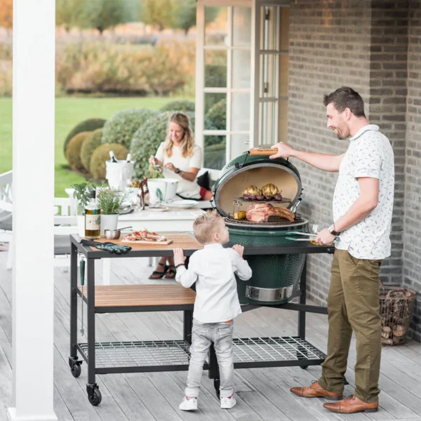 Kamado Ø 46cm Large Big Green Egg à poser ou encastrer – Image 8