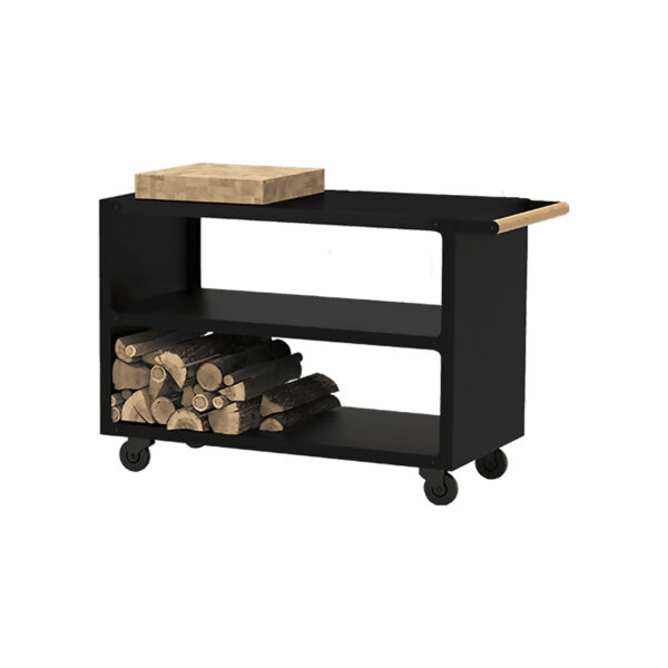 Desserte extérieure 120cm noir - OYAT