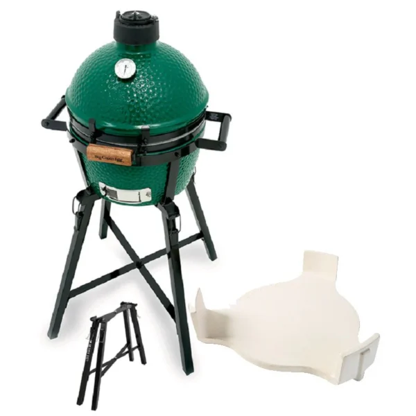 Pack Kamado  ø 33cm MINIMAX + trépied + déflecteur convEGGtor Big Green Egg – Image 4