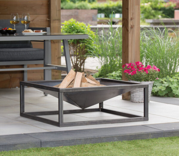 Brasero extérieur table basse Tervo - Redfire – Image 4