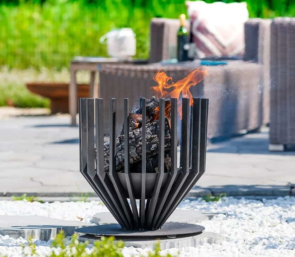Brasero extérieur design Irving - Redfire – Image 3